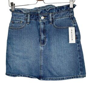 PacSun Womens Denim Cotton Mini Skirt Size 25 Blue
